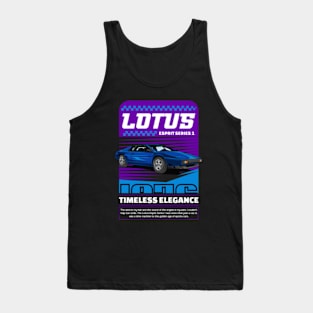 Classic Lotus Car Tank Top